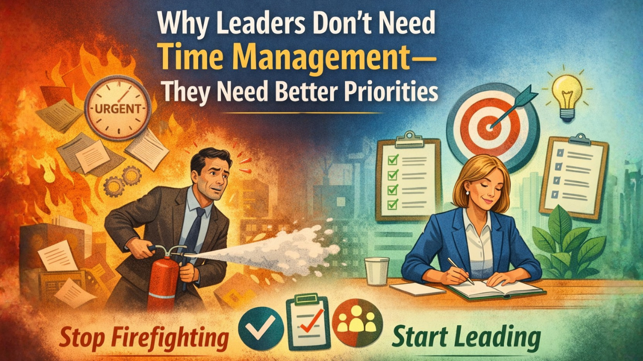 Priority management for leaders