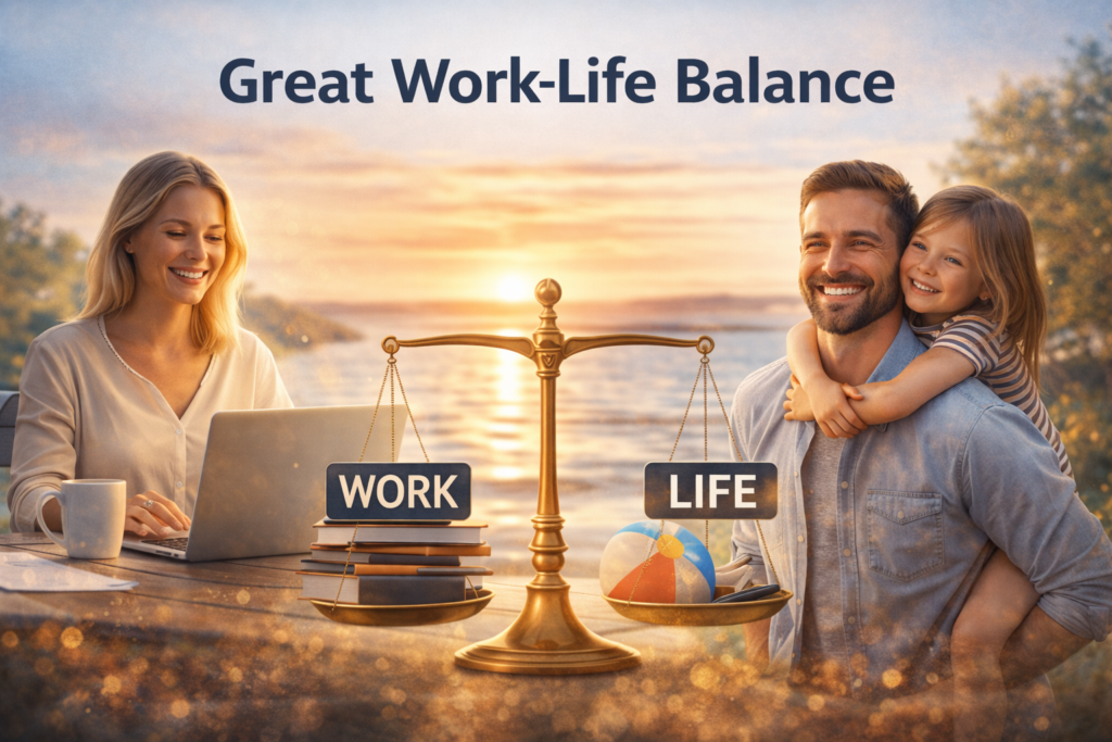 Work-life balance Technical to people leadership